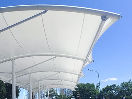 Canopy membrane jakarta,timur yang