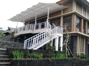 Desain Tenda Membrane Tasik