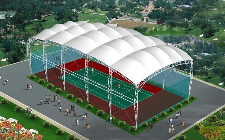 Tenda membrane Kiara Condong dengan berbagai macam desain