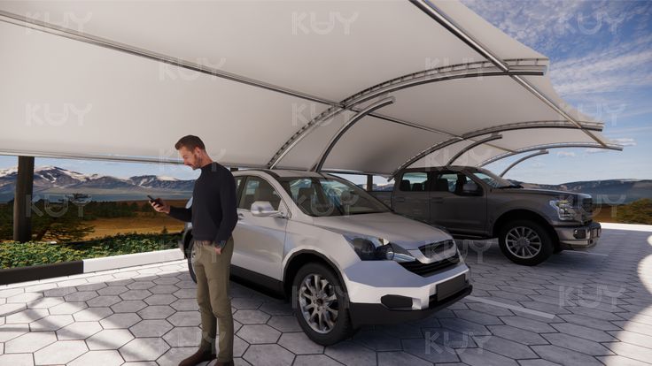 Canopy Membrane Parkiran Solusi Modern